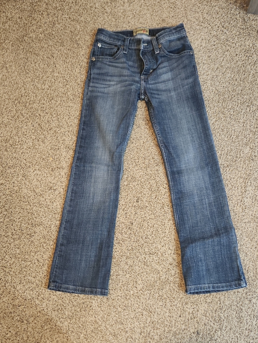 Wrangler Boys Dark Blue Jeans